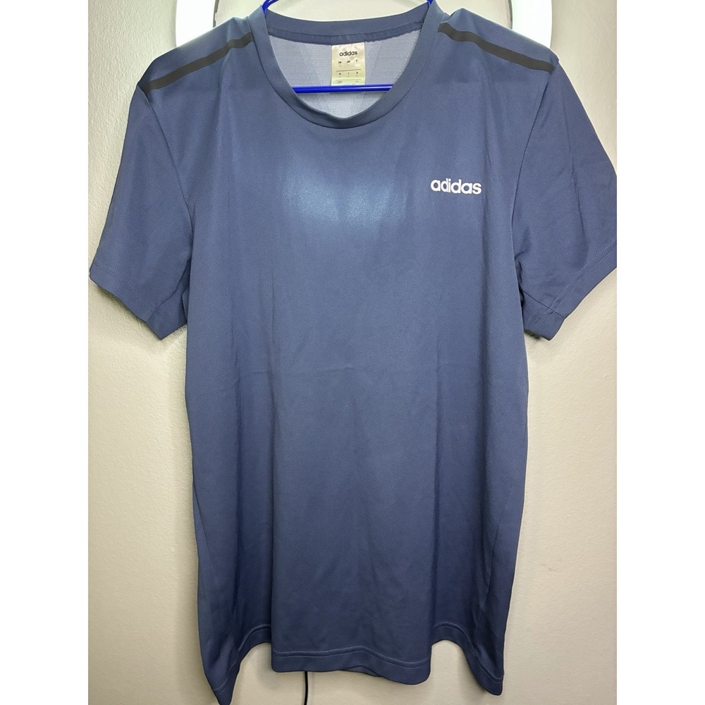 Adidas Climalite Blue L Mesh Back